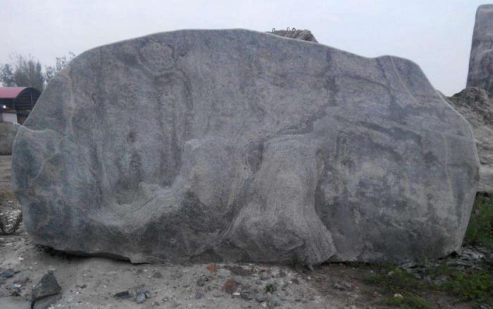 河北异型门牌石